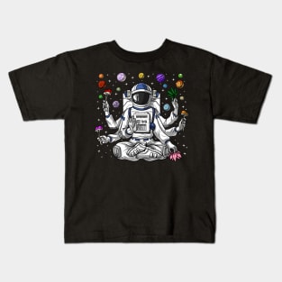 Psychedelic Astronaut Psychonaut Kids T-Shirt